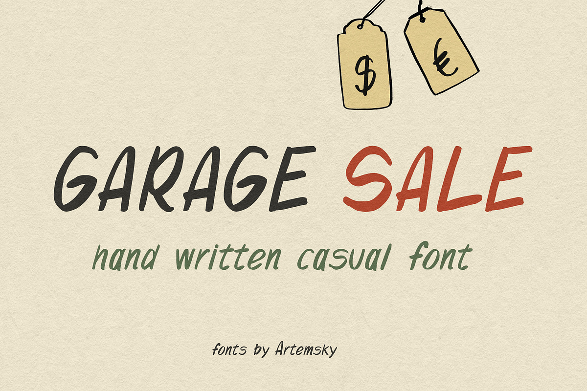 Organic Playful San Serif Font, a Sans Serif Font by Artemsky (Photo 1 of 10)