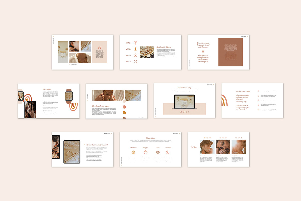 ROMY Keynote Template, a Presentation Template by AgataCreate (Photo 7 of 12)