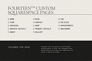 Wellness Spa Squarespace Template, a Squarespace Template by Glowup Online (Thumbnail 7 of 8)