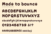 Jelly Parade Organic Bubble Display, a Sans Serif Font by Colorsfav (Thumbnail 10 of 11)