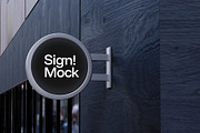 Signboard Mockup, an Advertising Mockup by SLAB! Design (Thumbnail 7 of 8)