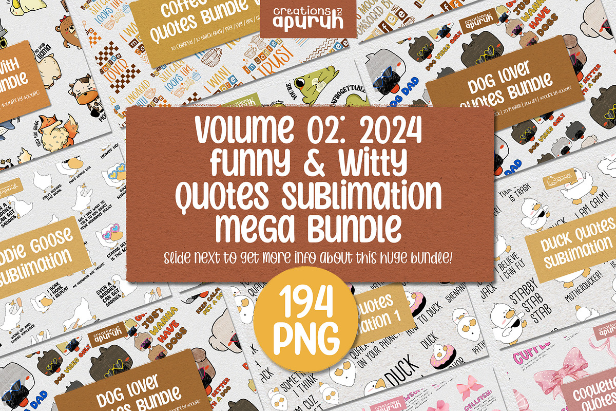 Volume 02: 2024 Shop Mega Bundle, a Decorative Illustration by creationsbyapuruh (Photo 1 of 6)