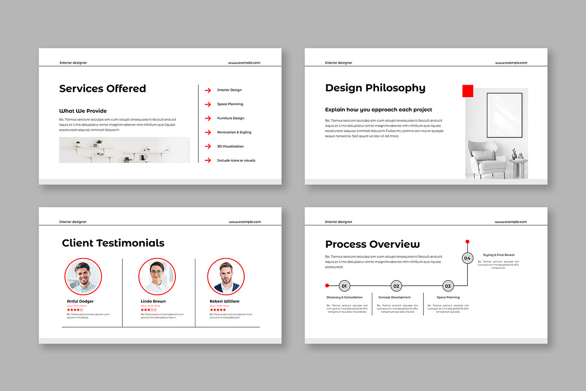 Portfolio Presentation Template, a Presentation Template by Mighty-Slide (Photo 3 of 5)