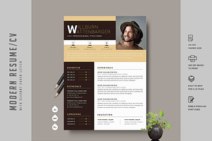 258. Modern Resume Template