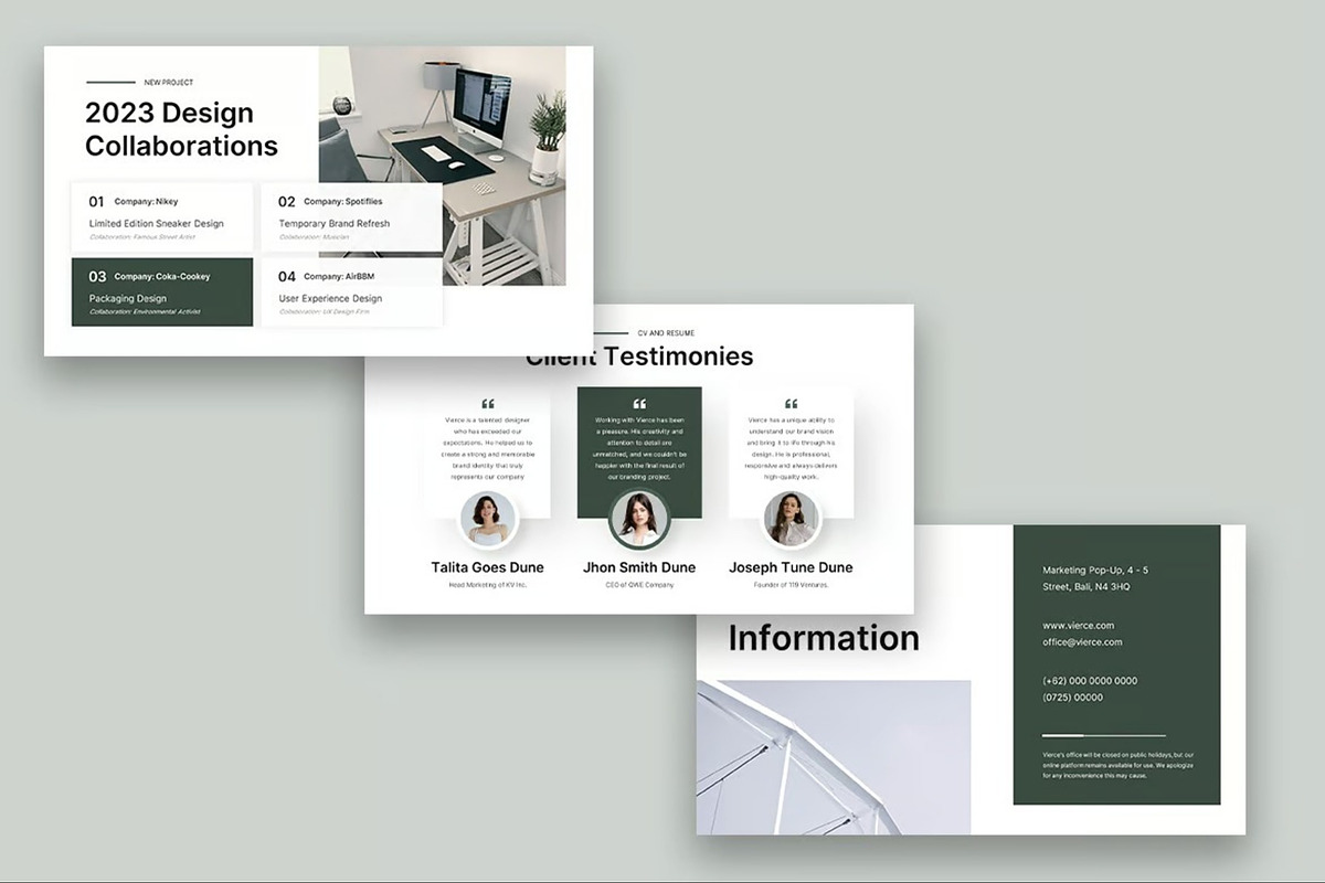Vierce - Aestethic CV Resume PPoint, a Presentation Template by Fit-tee (Photo 6 of 6)