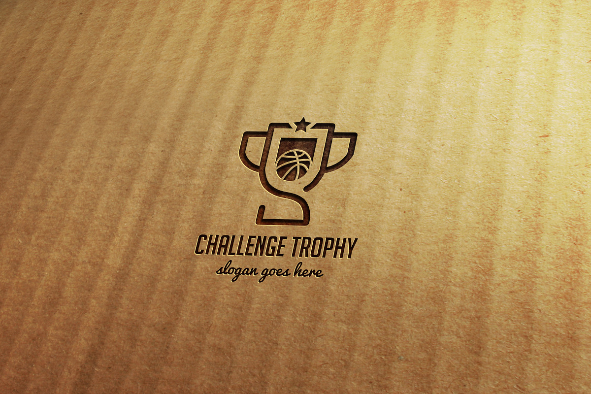 Basketball Challenge Trophy Logo, a Branding & Logo Template by GladicMonster (Photo 3 of 10)