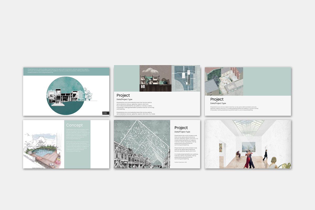 Architecture Portfolio & eBook, a Presentation Template by Templits (Photo 4 of 10)