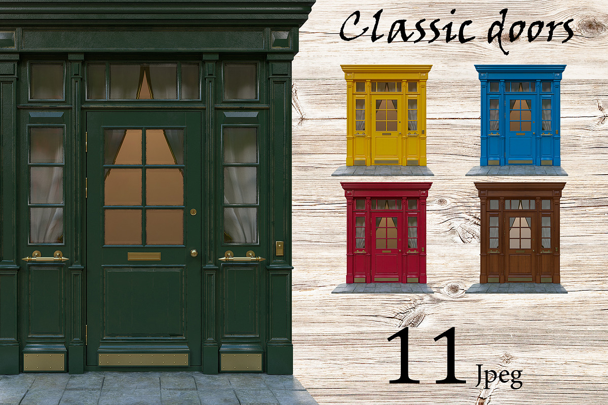 Classic doors featuring classic, background, and old, an Architecture Photo by Tempera (Photo 1 of 2)