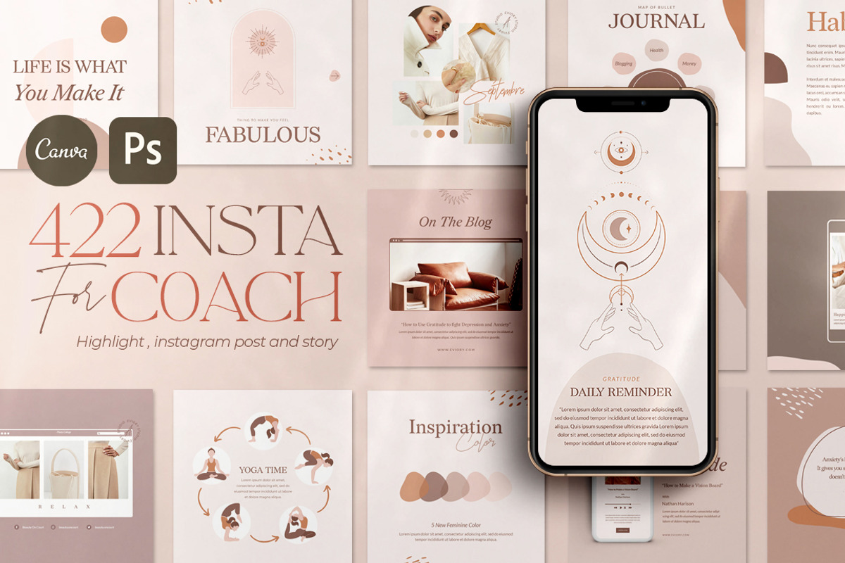 Wellness Workbook Creator | CANVA PS, a Magazine Template by Eviory (Photo 43 of 45)