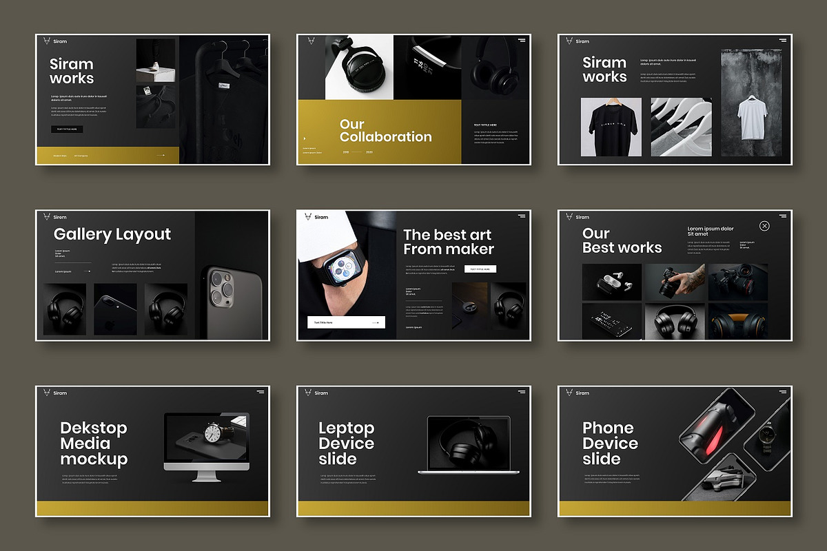 Siram – Business PowerPoint Template, a Presentation Template by Dens Creative Studio (Photo 4 of 6)