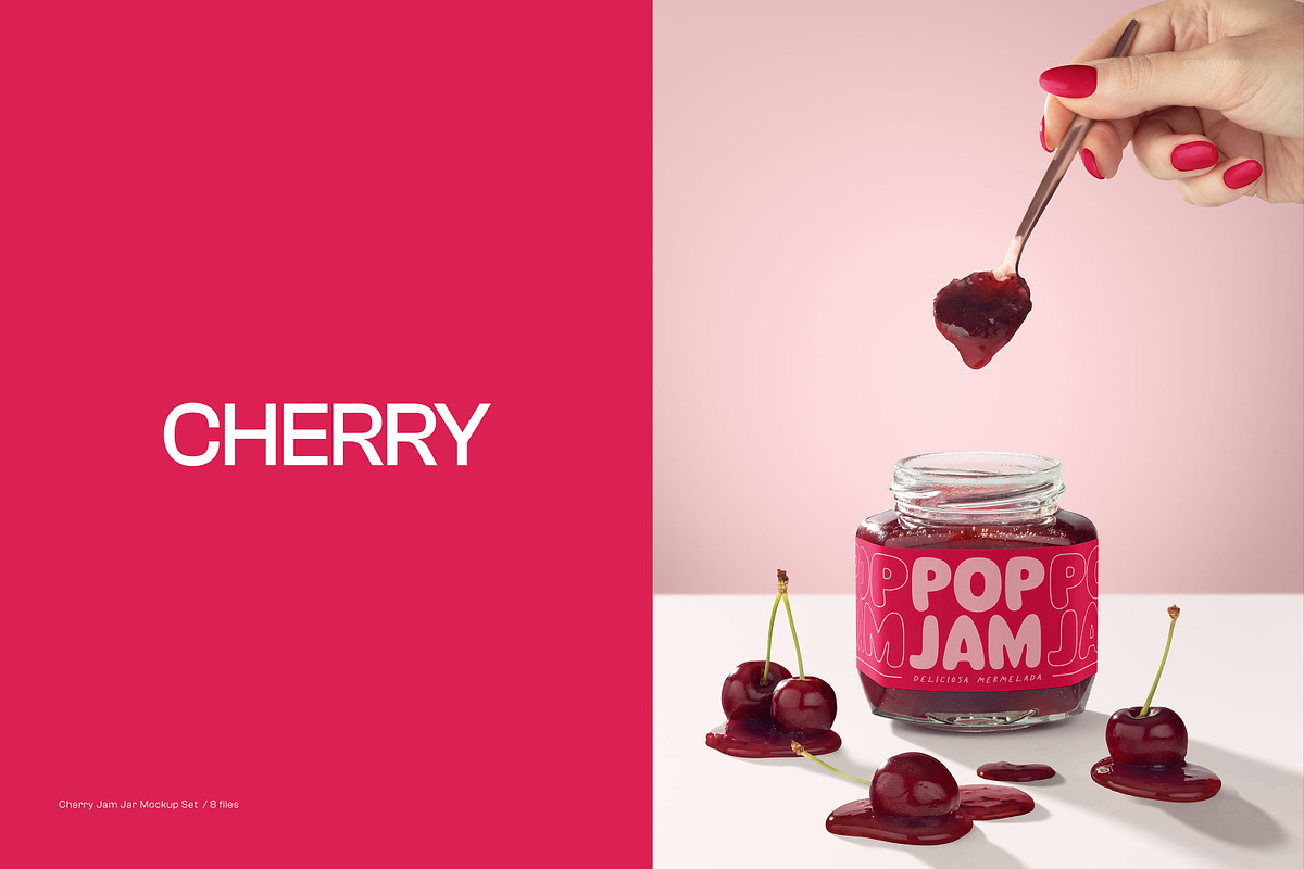 Jam Jar Mockup Bundle, a Cups & Container Mockup by creatsy5 (Photo 23 of 65)