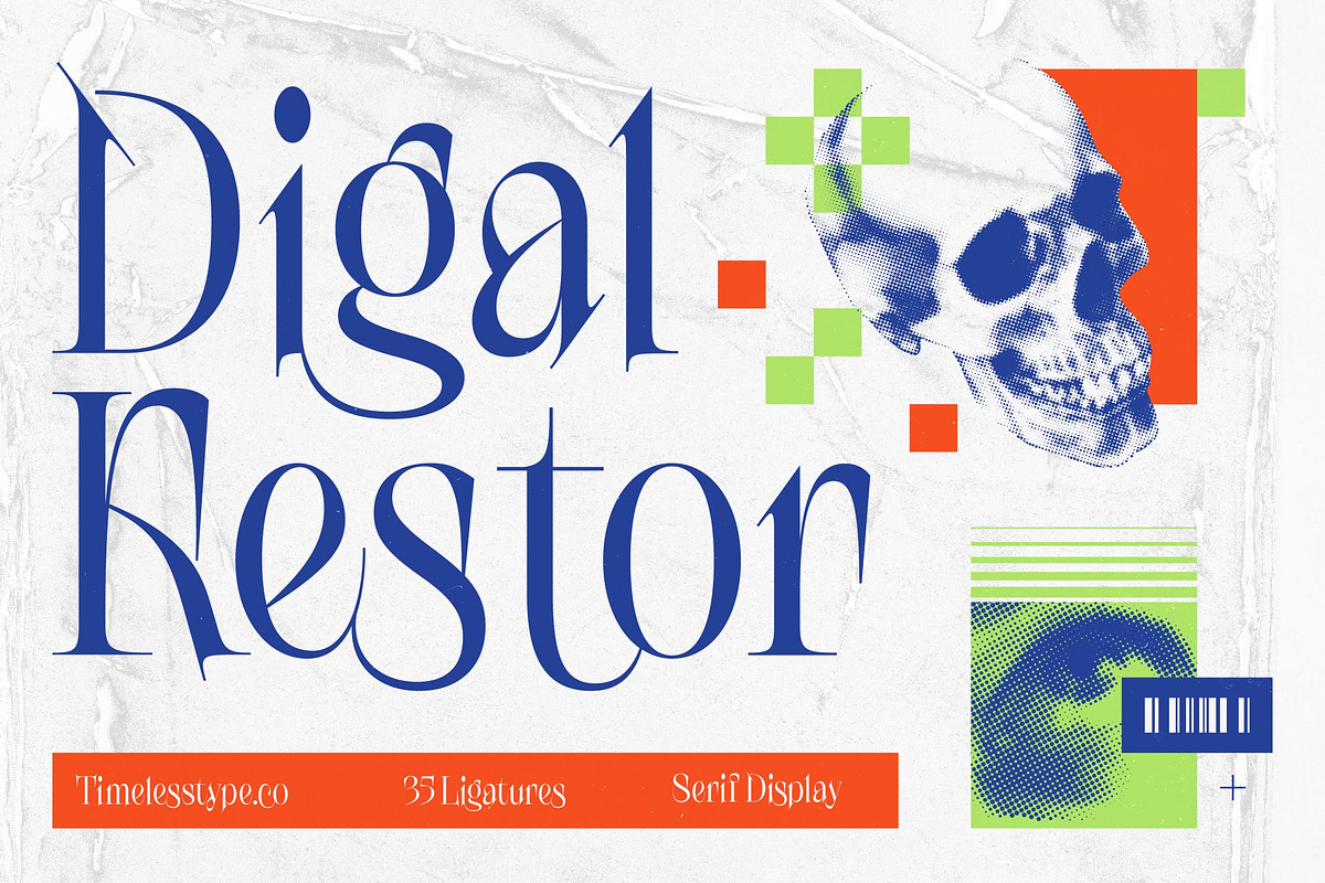 Digal Kestor Serif Display Font, a Serif Font by timelesstype.co (Photo 1 of 10)