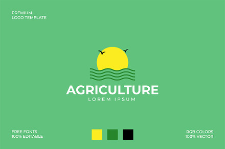 Agriculture Logo Template