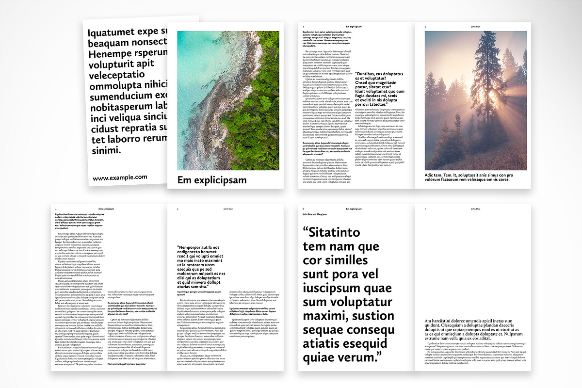 Modern Travel & Lifestyle Magazine, a Magazine Template by McLittle Stock (Photo 2 of 4)