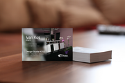 Depth 2 — Business Card Mock-Up, a Print Template by Viktor Hanacek (Thumbnail 3 of 3)