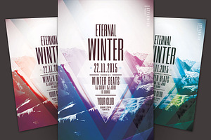 Eternal Winter Flyer, a Flyer Template by styleWish