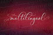 Magnolia Modern Script, a Script Font by Byuly Ayika (Thumbnail 8 of 9)