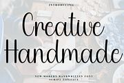 Creative Handmade, a Handwritten Font by FreshTypeINK (Thumbnail 1 of 8)