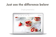 MacBook™ Mockup w/ Scattered Letters, a Device Mockup by eppearance (Thumbnail 4 of 5)