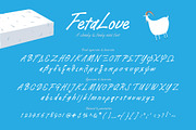 Feta Love, a Font by George Bourle (Thumbnail 8 of 8)