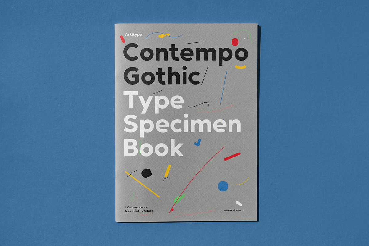 Contempo Gothic - Family, a Sans Serif Font by Arkitype (Photo 11 of 16)