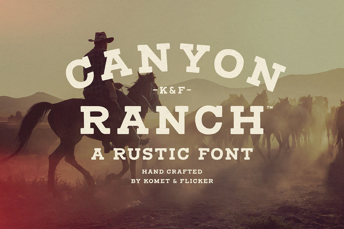 The Western Fonts Collection, a Serif Font by Komet & Flicker (Photo 4 of 13)
