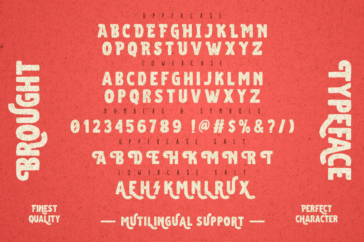 Brought Typeface - Extra Badge preview 4