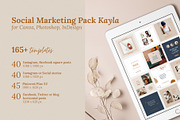 Social Media Bundle K / CANVA, PS, a Social Media Template by Mirazz (Thumbnail 2 of 15)