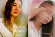 Floral blurry background overlay set, a Background Graphic by Grace Noboa Illustrations (Thumbnail 10 of 12)