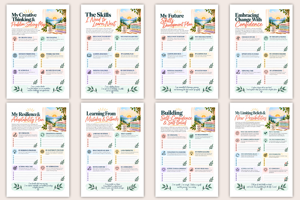 Future-Ready Mindset, a Stationery Template by Designmela01 (Photo 2 of 5)