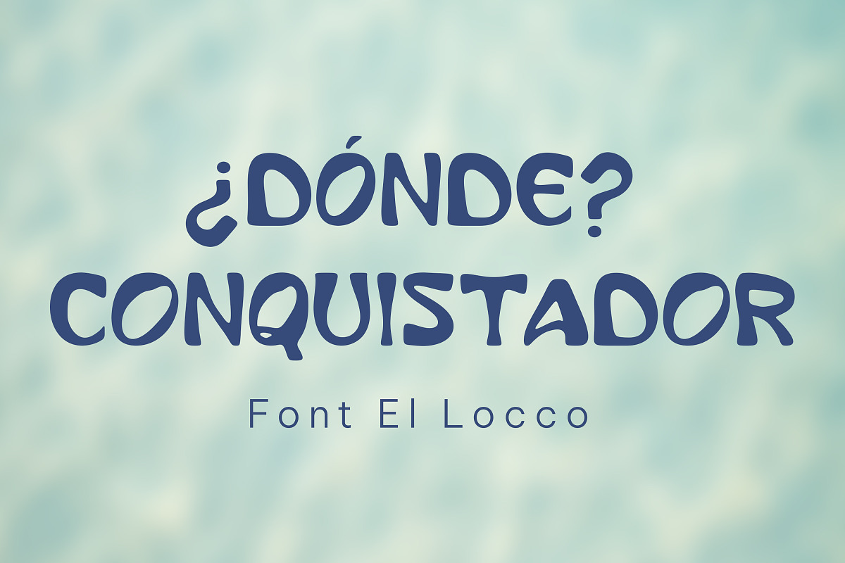 El Locco - Display Font, a Font by Fontcastle (Photo 5 of 5)
