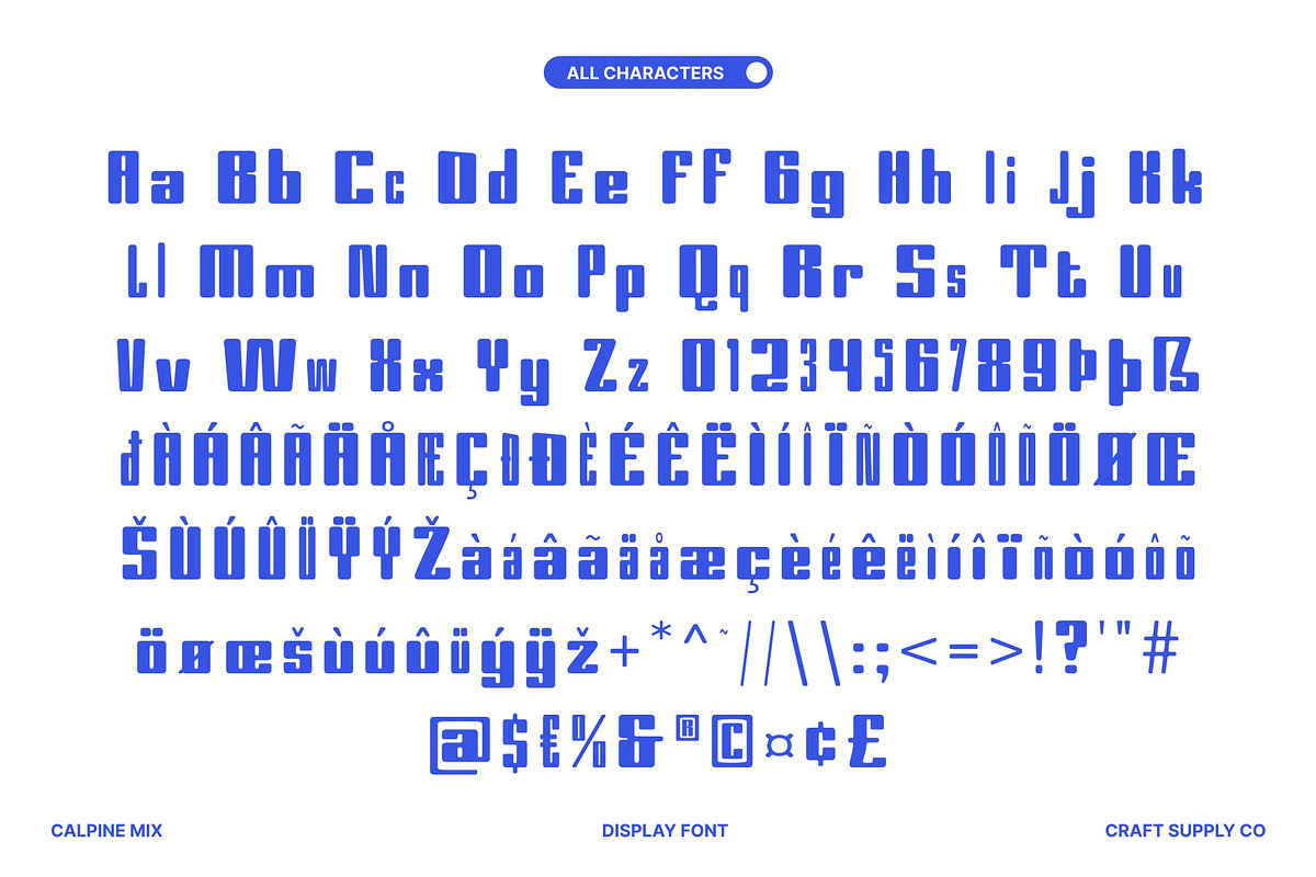 Calpina Mix, a Sans Serif Font by Craft Supply Co. (Photo 8 of 8)