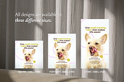 Dog Instagram Canva Templates, a Social Media Template by CanvaTemplateClubCo (Thumbnail 6 of 9)