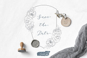 Vintage Roses Wedding, an Object Graphic by JuDesign (Thumbnail 4 of 5)