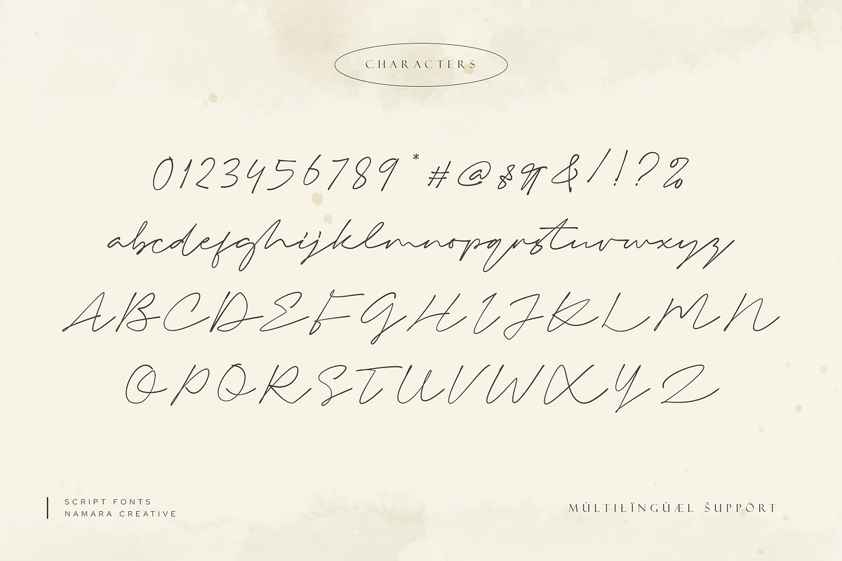 Bright Starla - Handwritten Script, a Script Font by Namara Creative Studio (Photo 8 of 13)