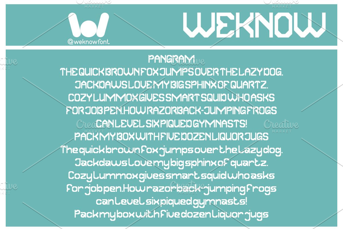Modern Society font, a Font by weknow (Photo 6 of 8)