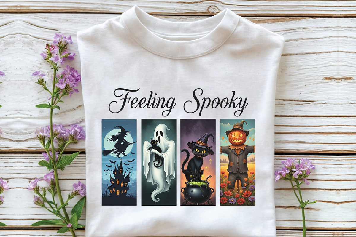 Feeling Spooky PNG Halloween, an Illustration by CraftArtStudio (Photo 2 of 4)