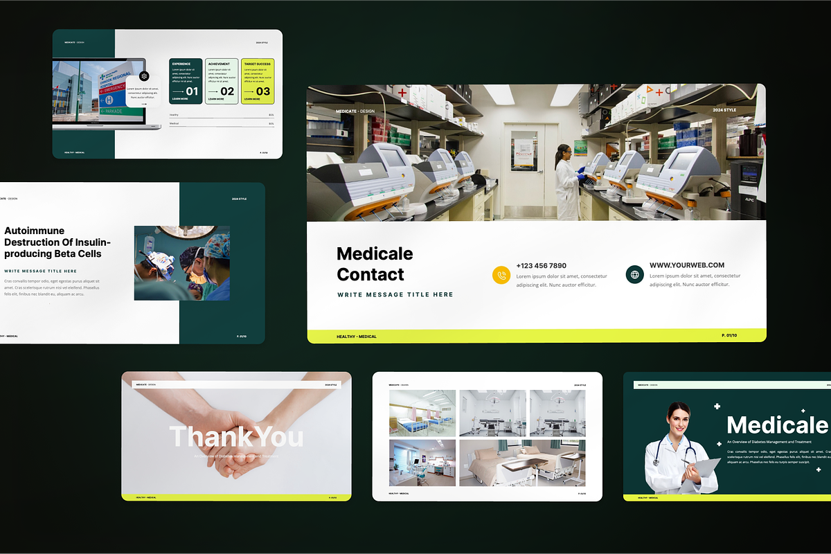Medical Presentation Keynote, a Presentation Template by SquidPixey (Photo 7 of 7)