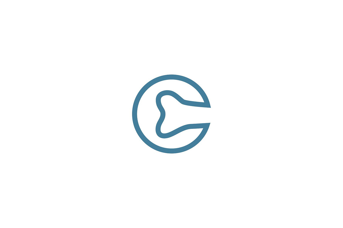 C bone logo, a Branding & Logo Template by ZHR Creative