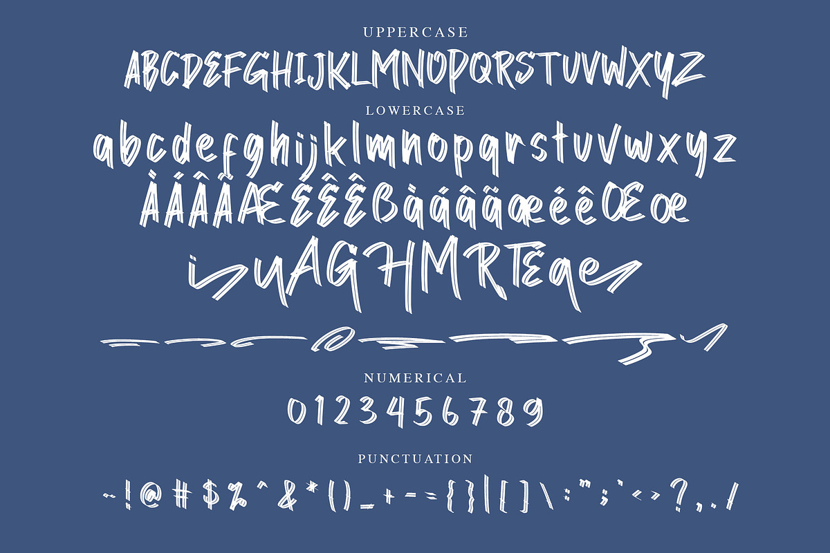 HOTENHAM - Dual Brush Display Font, a Script Font by NTC Graphic (Photo 7 of 8)