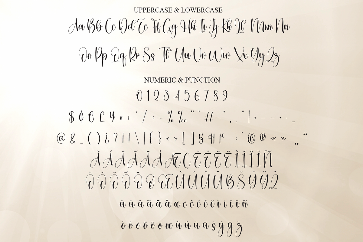 Sunlight | Script Font, a Handwritten Font by Scratchones (Photo 7 of 9)