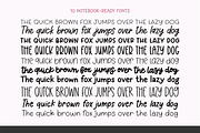 NOTEBOOK HANDWRITING Font Bundle, a Handwritten Font by Blush Font Co. (Thumbnail 12 of 12)