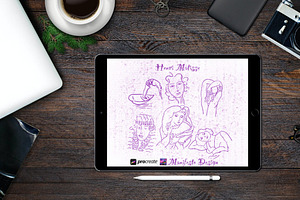 15 Line Art Matisse For Procreate 15