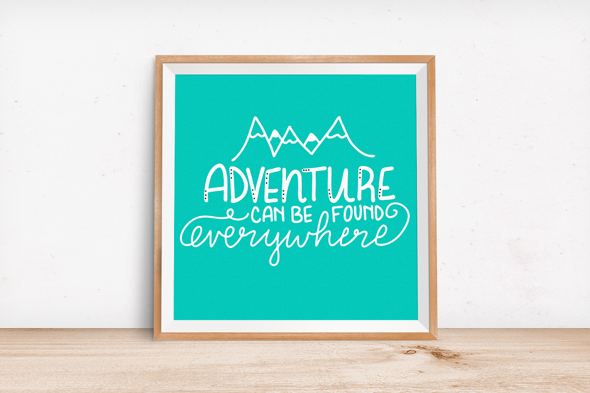 Adventure Can Be Found Everywhere, an Illustration by Phat Happy Life (Photo 2 of 2)