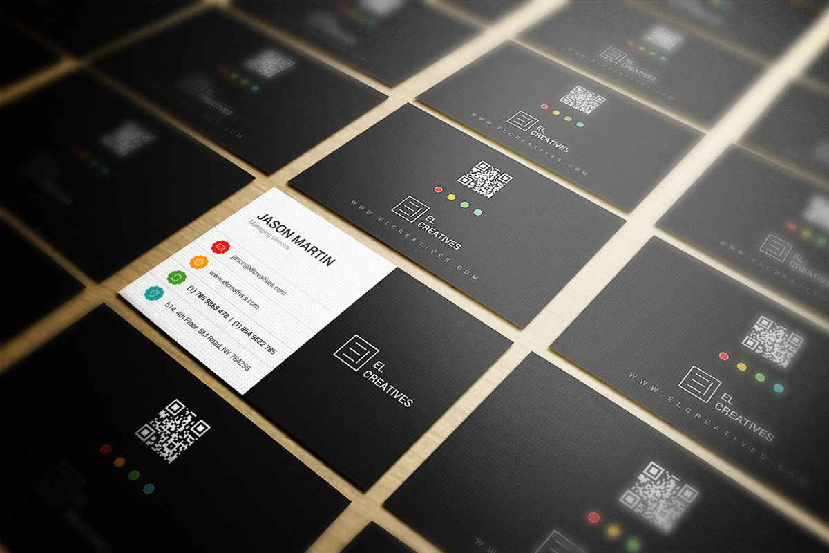 Creative Colorful Business Card, a Business Card Template by bouncy (Photo 3 of 4)