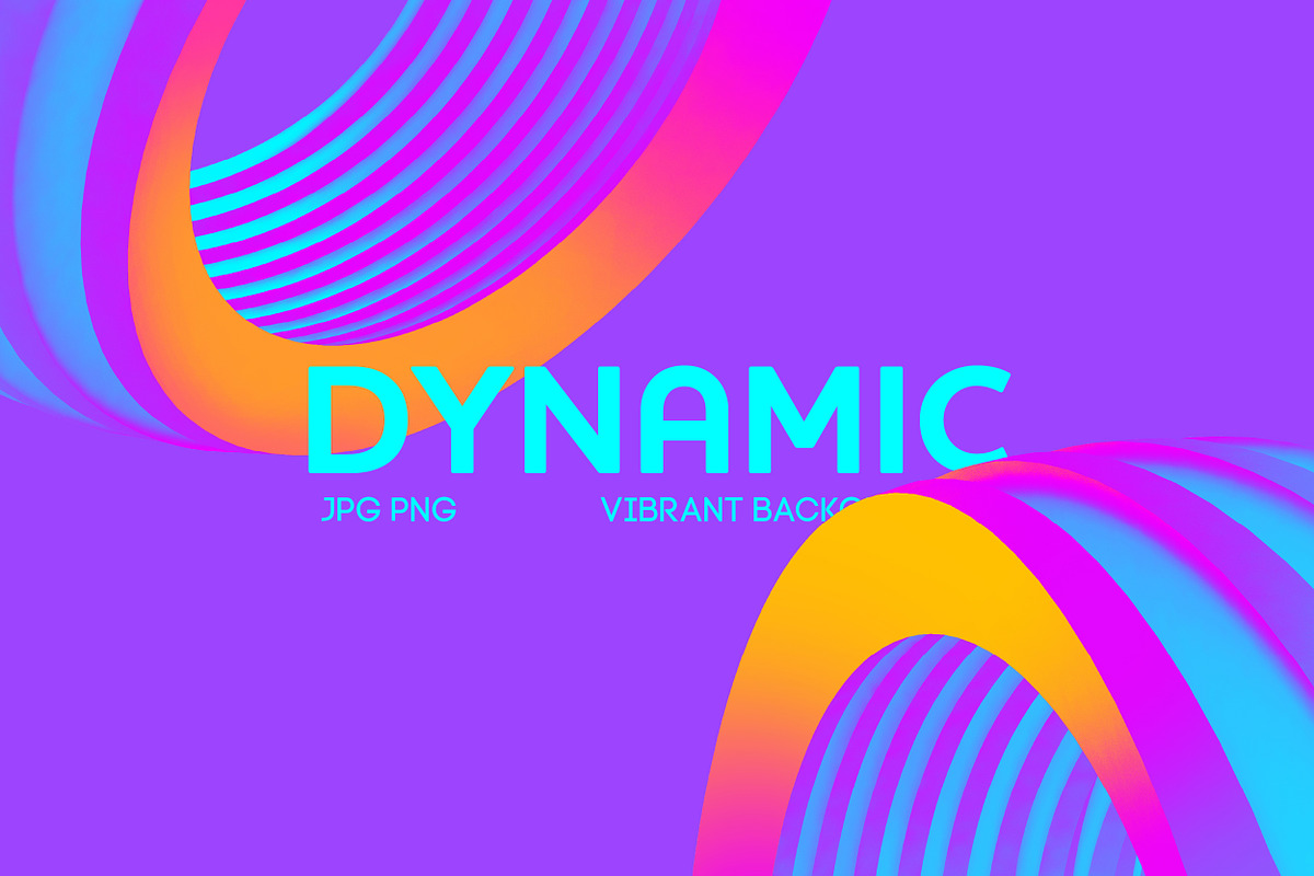 Neonum – Gradient Ribbon Backgrounds