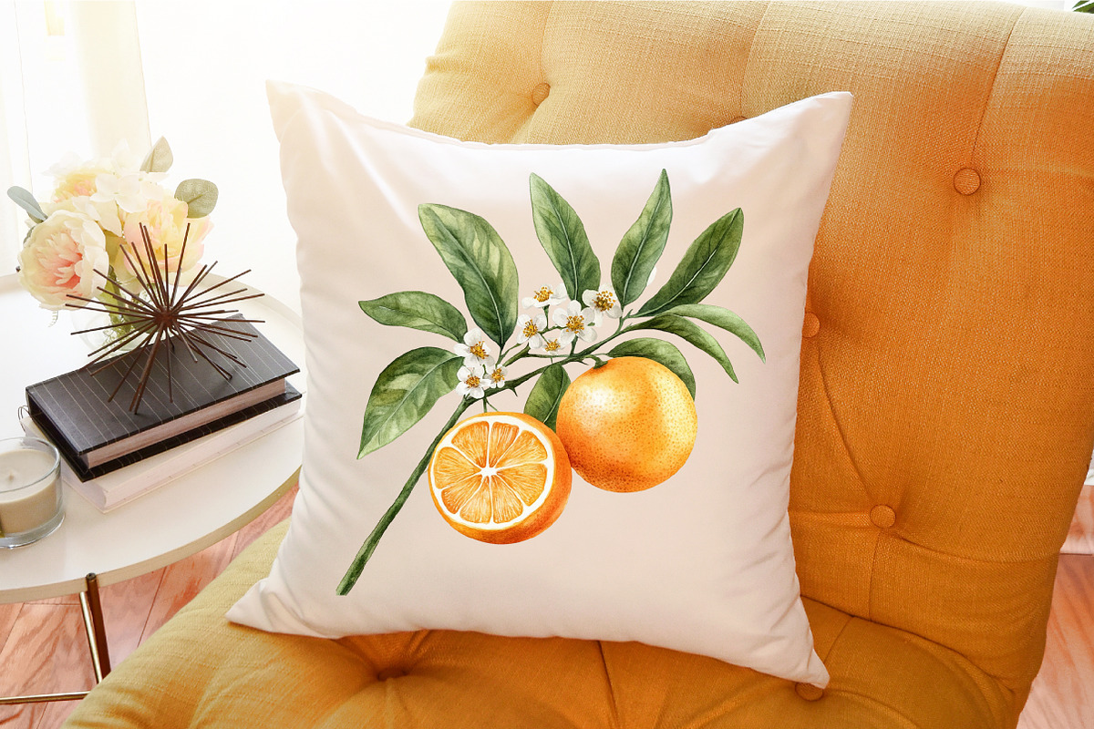Watercolor Lemon Bundle Clipart, an Illustration by Sublimation Artist (Photo 6 of 6)