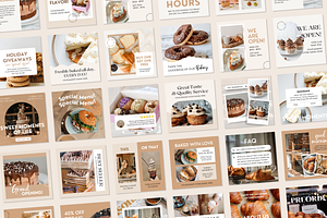 Bakery Instagram Post Templates