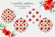 Watercolor wildflowers collection, a Decorative Illustration by mArtstore (Thumbnail 3 of 8)