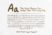 Journal Book - Quote Font Family, a Handwritten Font by Sarid Ezra (Thumbnail 9 of 9)